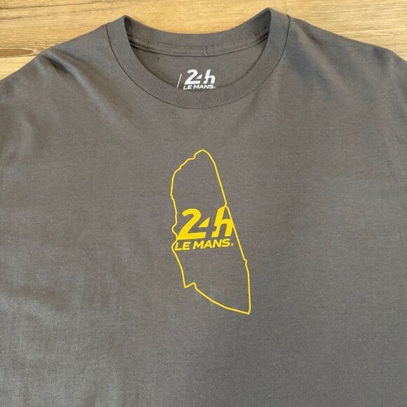24 Hours Of Le Mans 2022 Official Product Racing Gray Shirt Mens Size Large - Picture 3 of 4